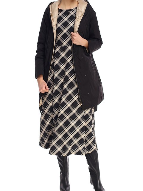 Чёрное платье WEEKEND MAX MARA: фото 1 - Invogue