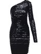 Чёрное платье VERSACE JEANS COUTURE: фото - Invogue