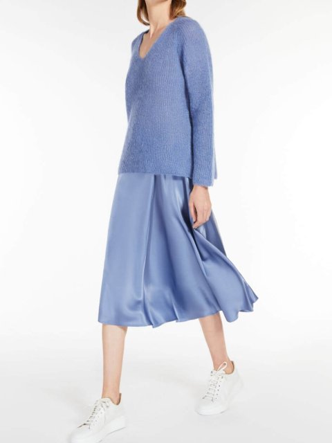 Синий свитер MAX MARA: фото 3 - Invogue