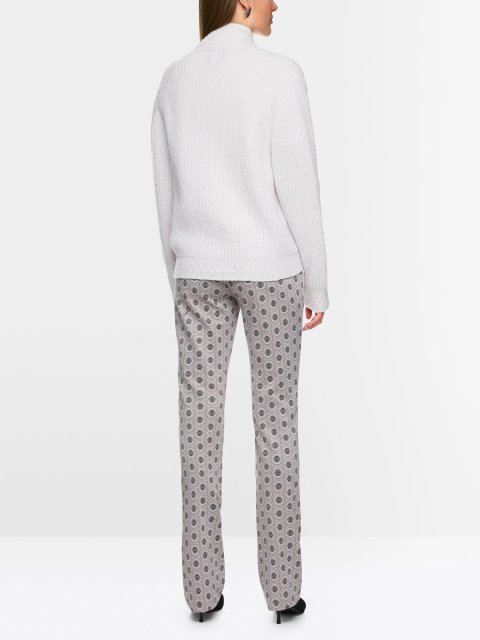 Лавандовий светр MARC CAIN вільного крою: фото 3 - Invogue