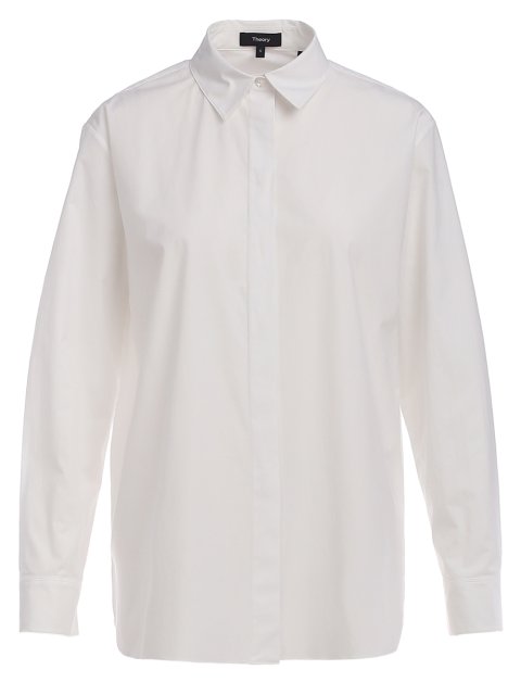 Біла сорочка THEORY : фото - Invogue