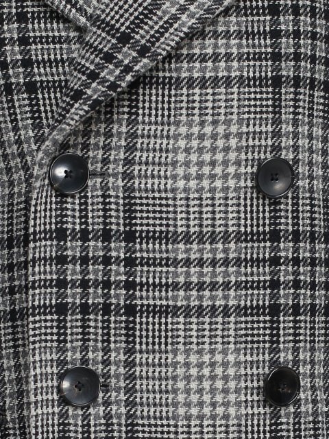 Серое пальто BOSS: фото 4 - Invogue