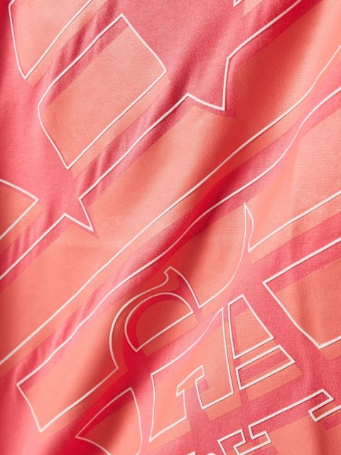 Красная футболка EMPORIO ARMANI KIDS: фото 2 - Invogue