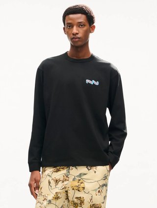 Чёрная футболка Kenzo из хлопка: фото 2 - Invogue