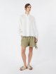 Біла сорочка Weekend Max Mara з чистого льону: фото 1 - Invogue