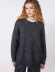 Темно-сірий светр WEEKEND MAX MARA з мохеру та люрексу: фото 4 - Invogue