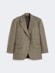 Коричневий жакет WEEKEND MAX MARA з чистої вовни: фото - Invogue