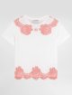 Футболка з джерсі з мереживом і вишивкою DG Dolce&Gabbana: фото - Invogue