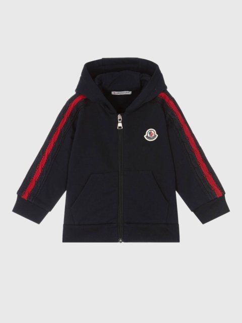 Чорна кофта  MONCLER ENFANT: фото - Invogue