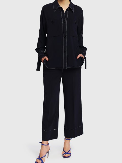 Синя куртка MARC CAIN : фото 1 - Invogue