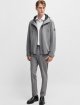 Сірі брюки BOSS крою slim: фото 1 - Invogue