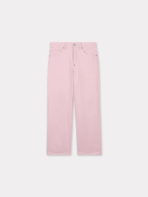 Розовые джинсы Kenzo из хлопкового денима: фото - Invogue