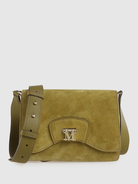 Зелёная сумка MAX MARA: фото - Invogue