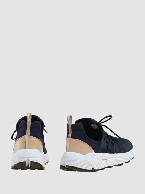 Синие сникерсы MAX MARA: фото 3 - Invogue