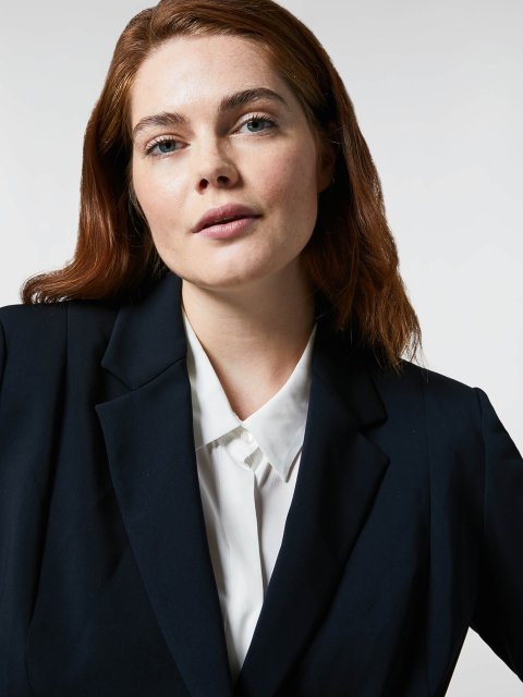 Темно-синій жакет PERSONA : фото 1 - Invogue