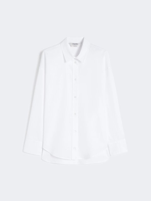 Біла сорочка MAX MARA з бавовни: фото - Invogue