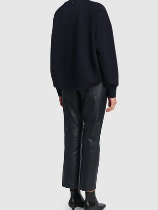 Синие брюки Sportmax: фото 2 - Invogue