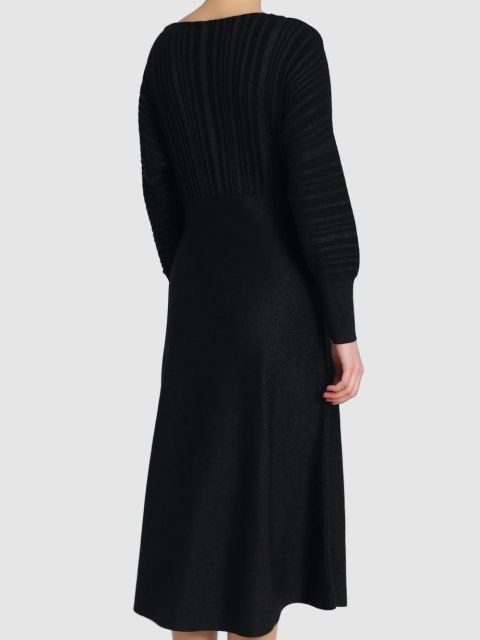 Чёрное платье MAX&CO: фото 4 - Invogue