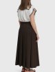 Коричневая юбка MARINA RINALDI: фото 3 - Invogue