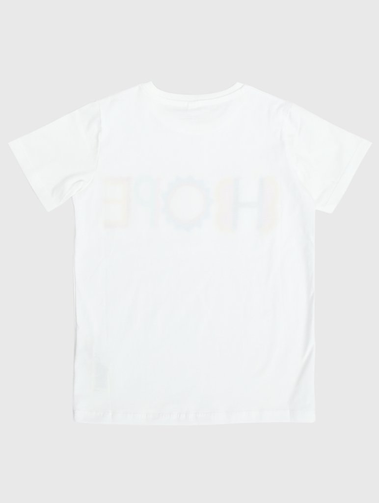 Белая футболка STELLA MCCARTNEY KIDS: фото 1 - Invogue