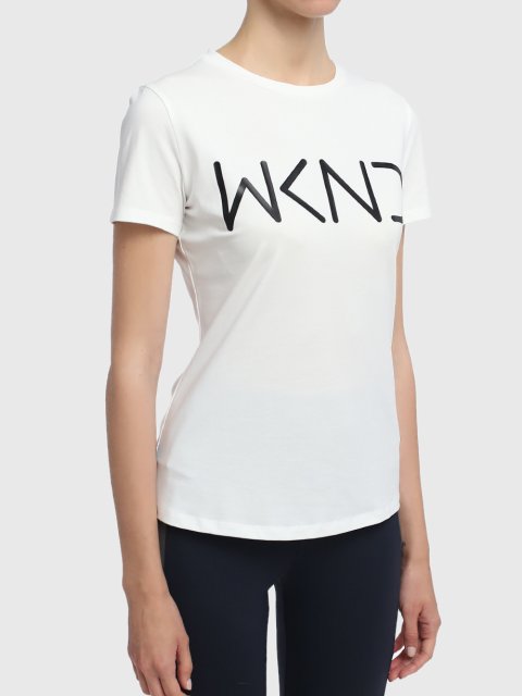 Белая футболка WEEKEND MAX MARA: фото 1 - Invogue