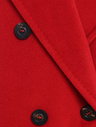 Червоне пальто MAX MARA з вовни та кашеміру: фото 6 - Invogue