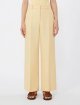 Жовті брюки WEEKEND MAX MARA з чистого льону: фото 2 - Invogue