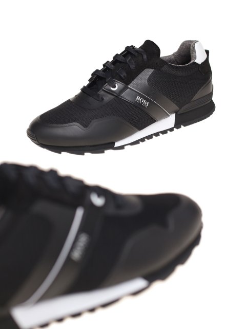 Чорні кросiвки BOSS : фото 7 - Invogue