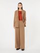 Темно-бежеві штани Max Mara з вовни та бавовни: фото 1 - Invogue