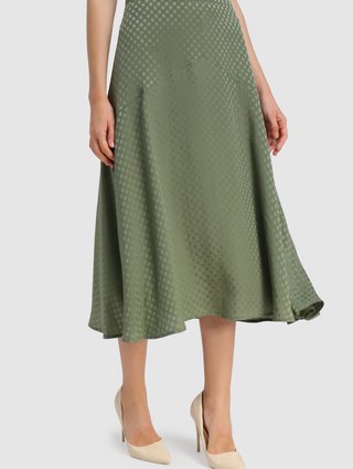 Зелёная юбка Sportmax: фото 3 - Invogue