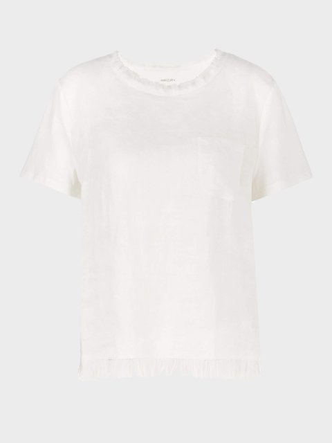 Белая футболка MARC CAIN: фото - Invogue