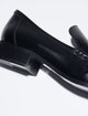 Черные лоферы Acne Studios из кожи: фото 3 - Invogue