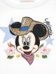Біла футболка MONNALISA з принтом Minnie: фото 2 - Invogue