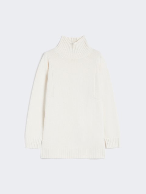 Белый свитер MAX MARA из кашемира: фото - Invogue