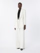 Белые брюки MAX MARA из эластичного хлопка: фото 1 - Invogue