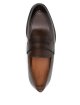 Темно-коричневі лофери ZEGNA зі шкіри: фото 3 - Invogue