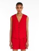 Червоний жилет MAX MARA : фото 1 - Invogue