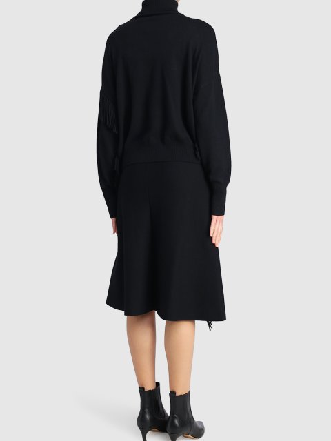 Чёрный гольф MARELLA: фото 2 - Invogue