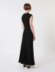 Чорна сукня SPORTMAX з суміші віскози: фото 3 - Invogue