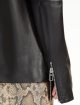 Чорна куртка SPORTMAX зі шкіри: фото 4 - Invogue