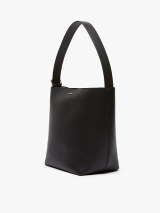 Чорна сумка MAX MARA зі шкіри: фото 3 - Invogue