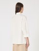 Біла сорочка WEEKEND MAX MARA з бавовняного попліну: фото 3 - Invogue