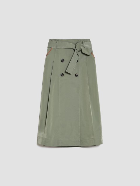 Спідниця міді кольору хакі MAX&CO : фото - Invogue