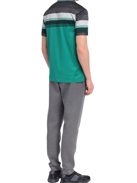 Зеленое поло BOSS: фото 2 - Invogue