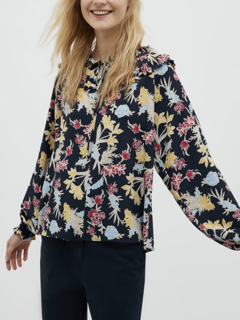 Синяя блуза MAX&CO: фото 1 - Invogue