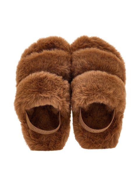 Темно-коричневые босоножки MONNALISA : фото 3 - Invogue