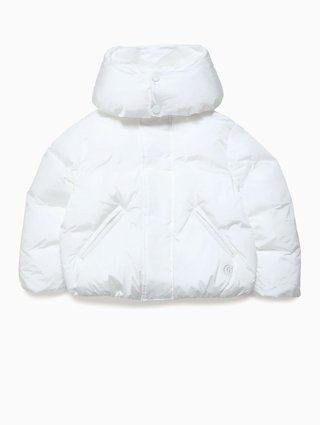 Белая куртка MM6 MAISON MARGIELA KIDS: фото - Invogue