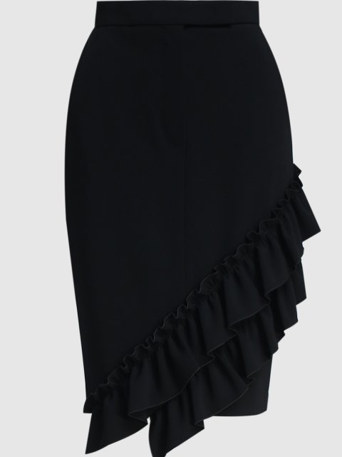 Чорна спідниця MAX MARA : фото - Invogue