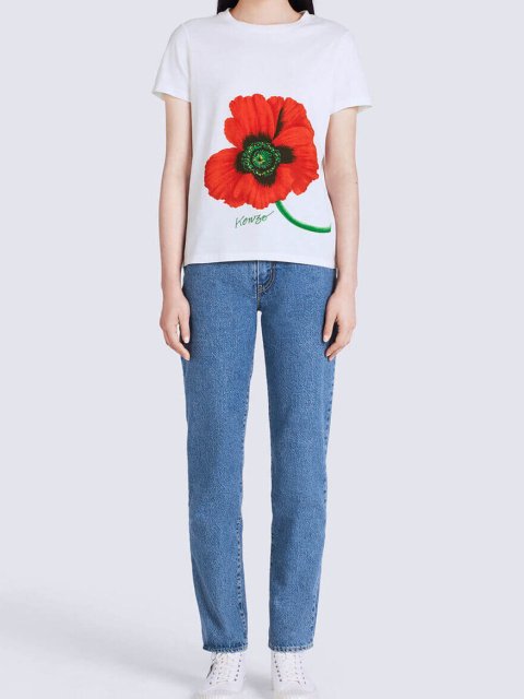 Біла футболка KENZO : фото 3 - Invogue