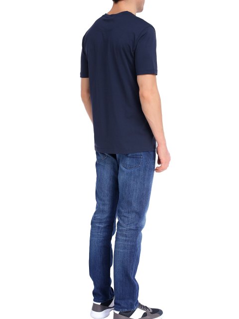 Синие джинсы BOSS: фото 2 - Invogue